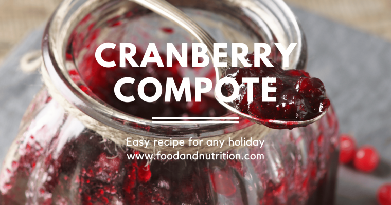 Nutritional Delight: Cranberry Compote’s Healthy Twist on Sweetness