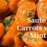 Sauté Carrots with Mint