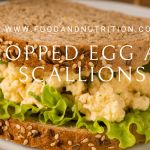 Chopped Egg Salad and Scallions