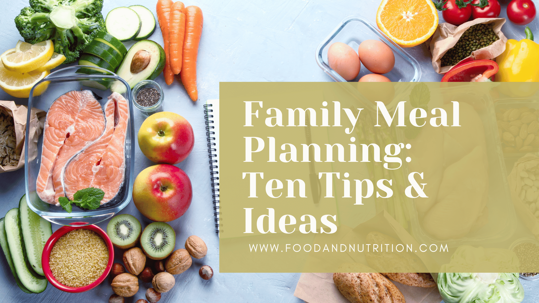 Family Meal Planning: Ten Tips and Ideas