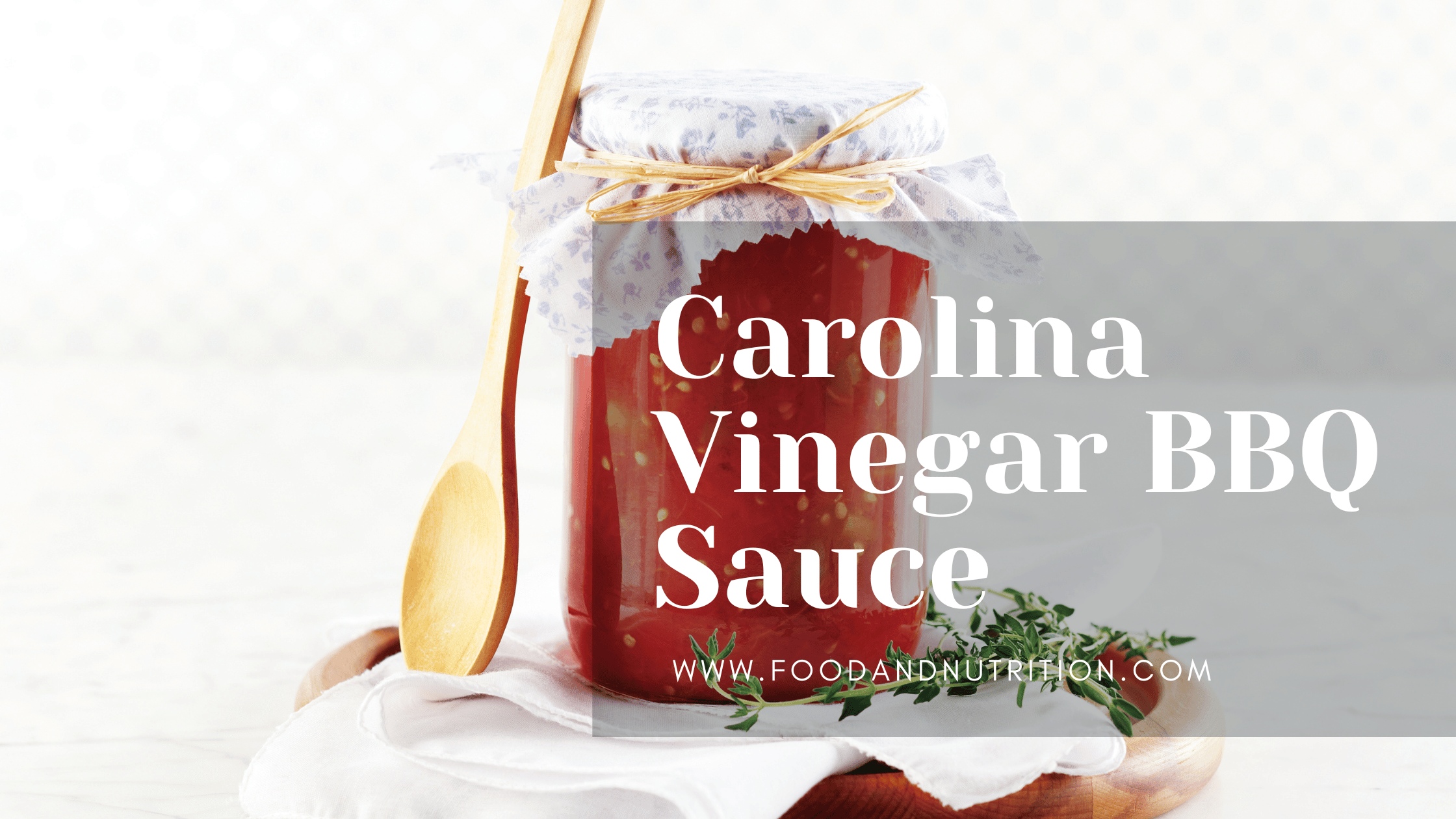 Unlocking the Tangy Flavors of Vinegar BBQ Sauce: A Southern Classic