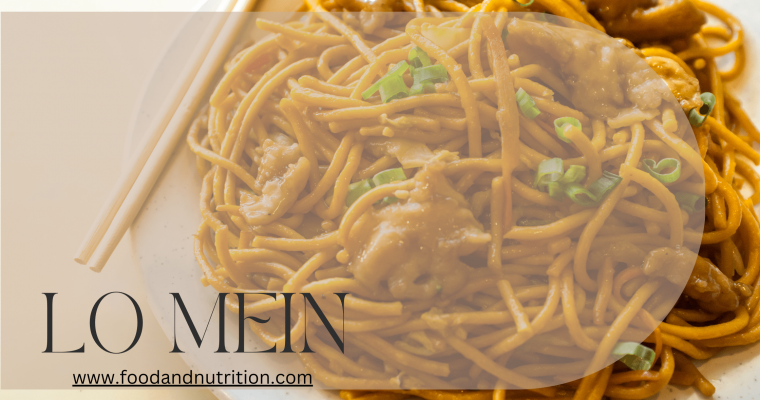 Tasty Chicken or Shrimp Lo Mein: A Dish with a Global Flair