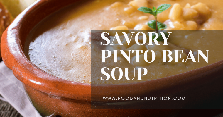 Savory Pinto Bean Soup