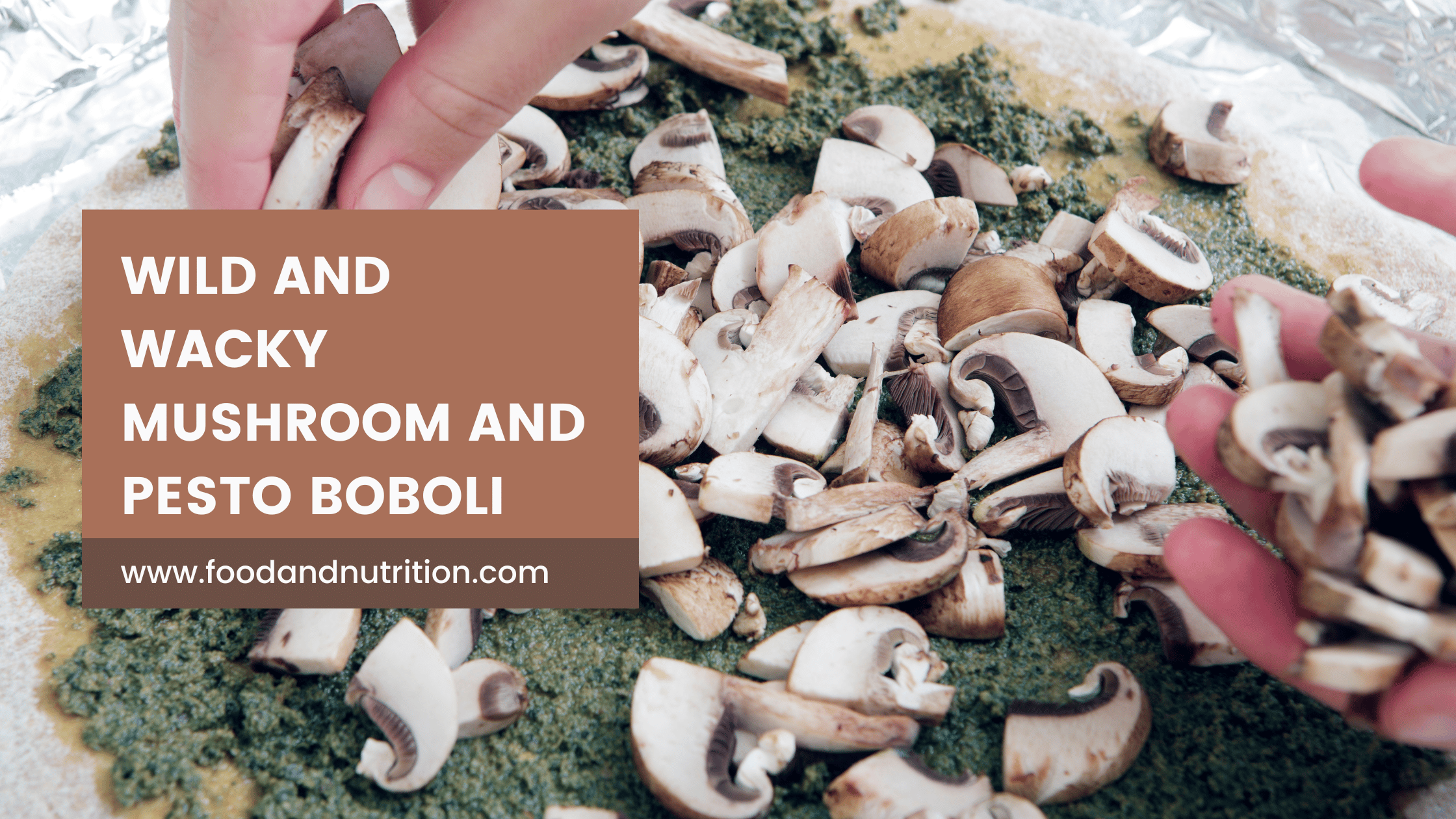 Wild and Wacky Mushroom and Pesto BOBOLI