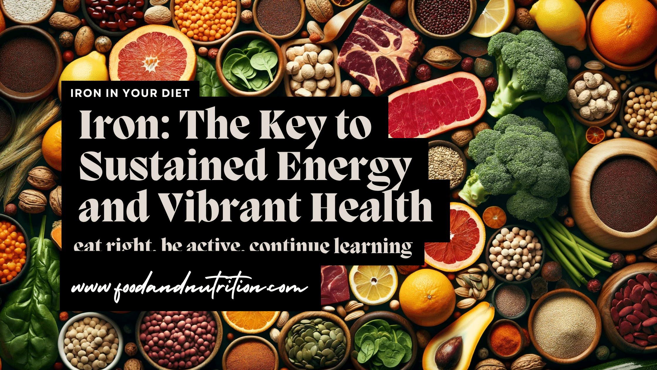Iron: The Key to Sustained Energy and Vibrant Health