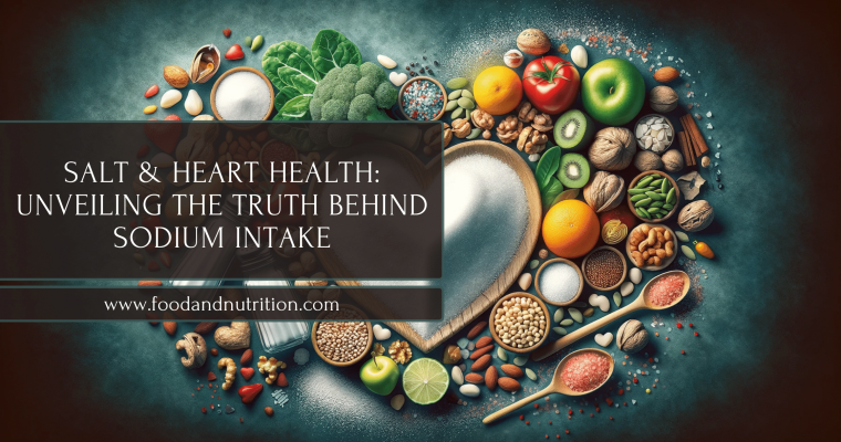 Salt & Heart Health: Unveiling the Truth Behind Sodium Intake