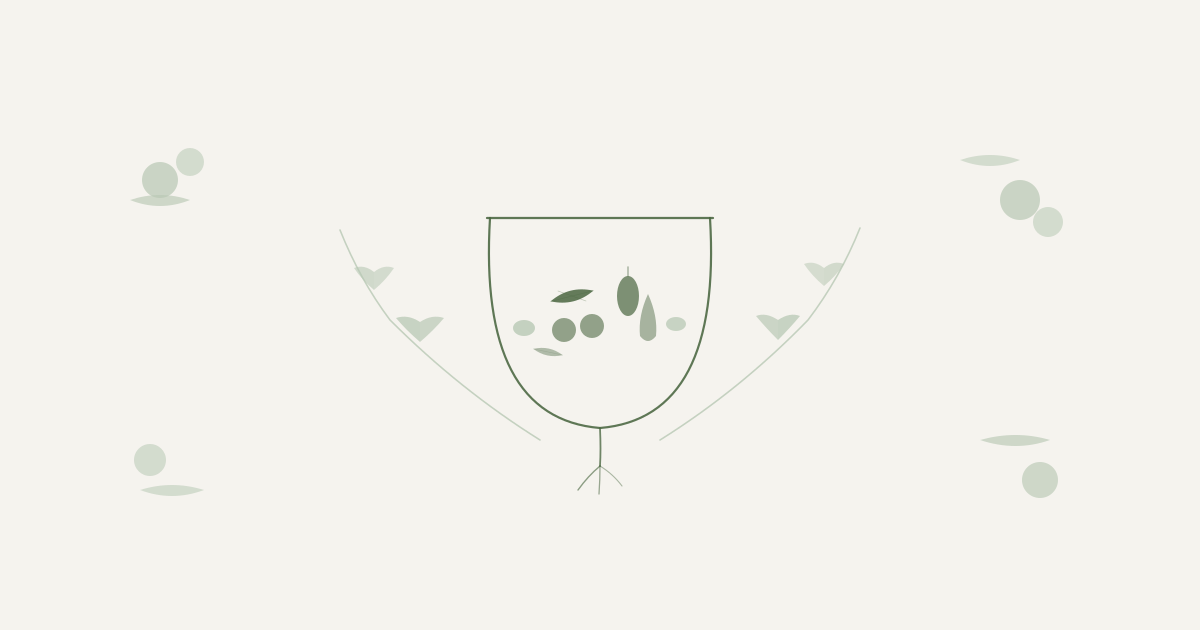 Simple Broth-Based Vegetable Soup botanical illustration OG